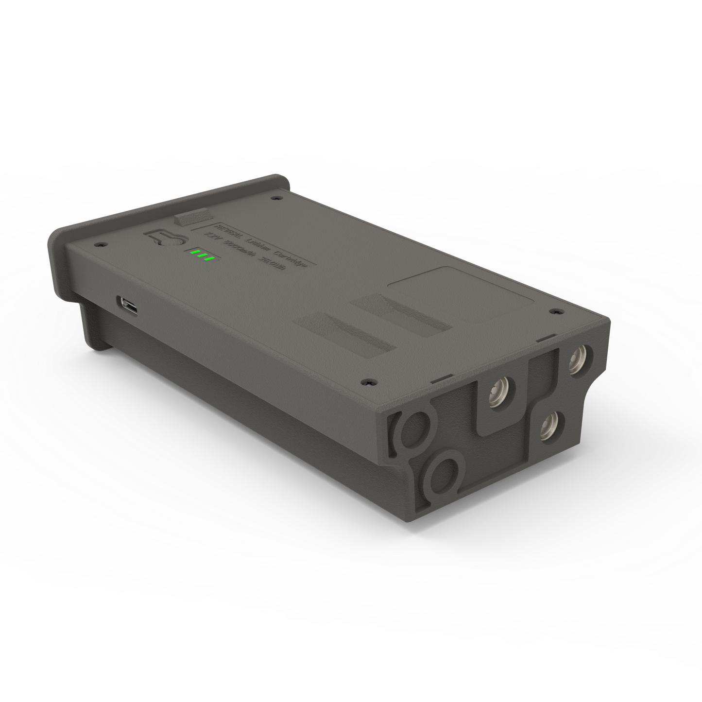Tactacam Reveal RV-LBAT-V2 Lithium Cartridge Battery Pack, Showing Top