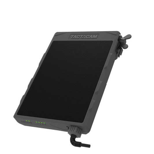 Tactacam Reveal RV-EXT-V2 12V Solar Panel For Trail Cameras, 5,200mAH