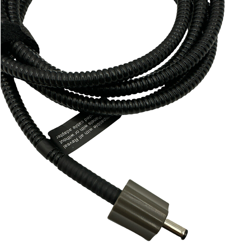 Tactacam Reveal R-A-CABLE Armored Solar Cable, 6.5', Up Close