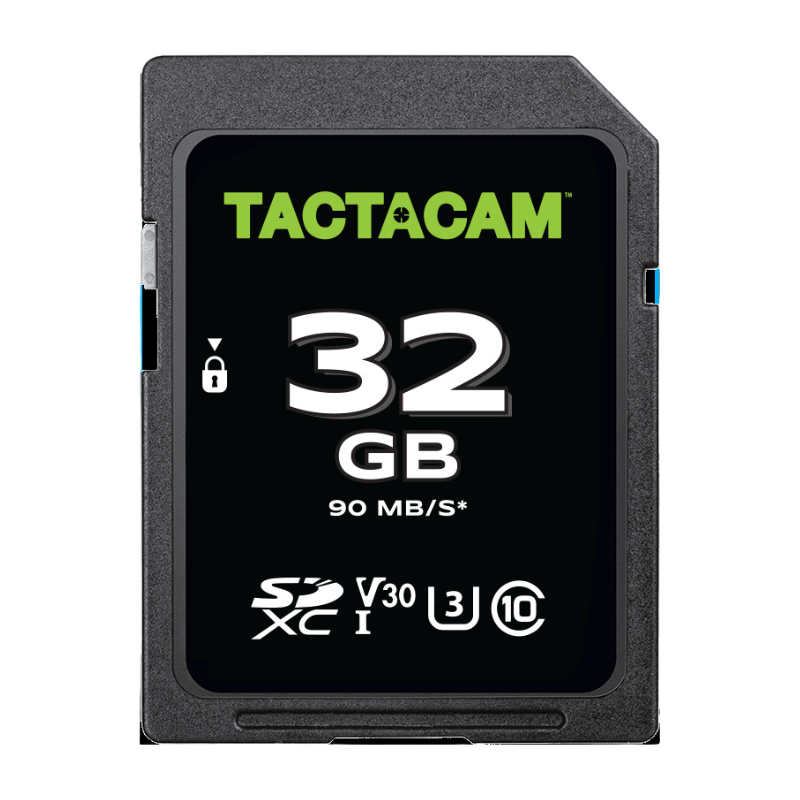 Tactacam Reveal FS32GB SD Card, SDHC, Class 10, U3