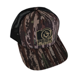 Peek Outdoors Hat, Realtree Camo, Leather Patch