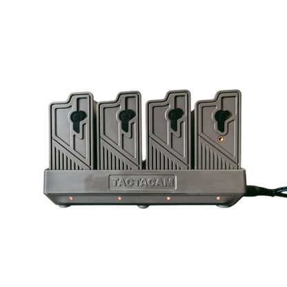 Tactacam Reveal RV-CHARGER1-4, Four Bay Charger with 4 Battery Packs