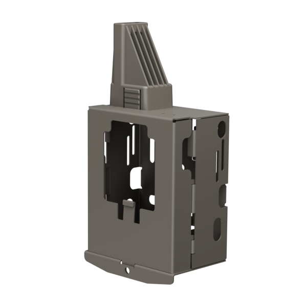 Tactacam RV-SB-V4 Lockable Security Box for Reveal Cameras, Left Angle