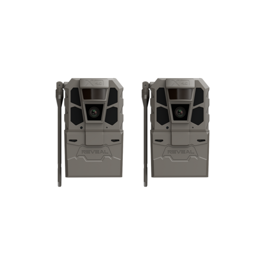 Tactacam Reveal X Gen 4.0 Cellular Trail Camera, Low-Glow (2-Pack)