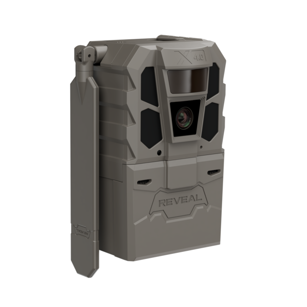 Tactacam Reveal X Gen 4.0 Cellular Trail Camera, Left Angle