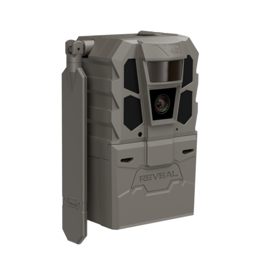 Tactacam Reveal X Gen 4.0 Cellular Trail Camera, Left Angle