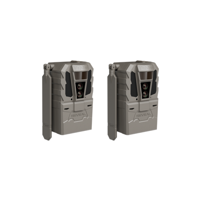 Tactacam Reveal X Pro 4.0 Cellular Trail Camera, (2-Pack), Left Side