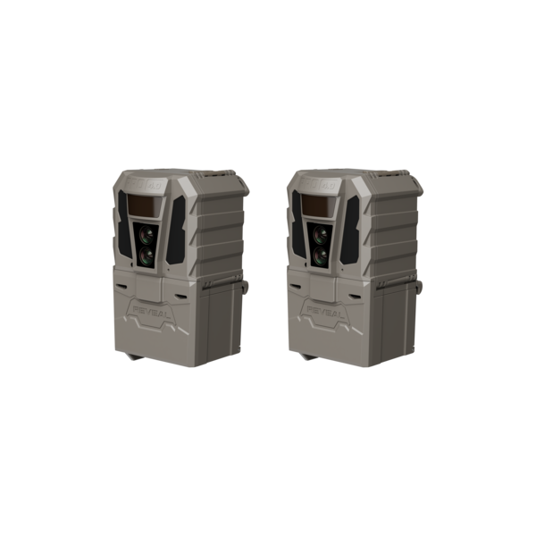 Tactacam Reveal X Pro 4.0 Cellular Trail Camera, (2-Pack), Right Side