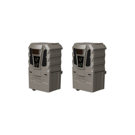 Tactacam Reveal X Pro 4.0 Cellular Trail Camera, (2-Pack), Right Side