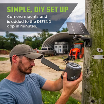 Tactacam Defend 360 Cellular Security PTZ Camera