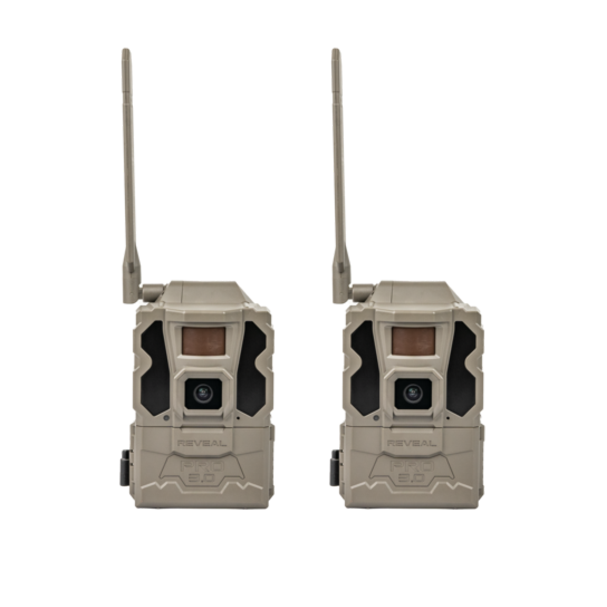 Tactacam Reveal Pro 3.0 Cellular Trail Camera No-Glow 1080P Video 2-Pack