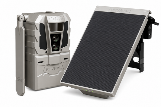Tactacam Reveal 4.0 Pro Cell Camera, R5 Solar Panel, 5K Battery Pack Bundle