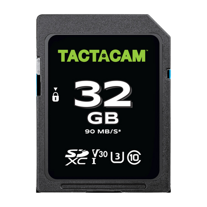 Tactacam Reveal FS32GB SD Card, SDHC, Class 10, U3