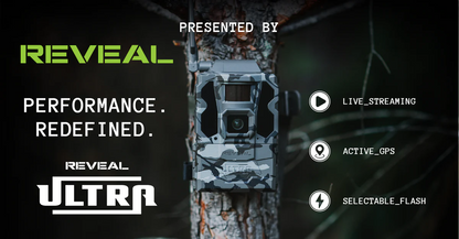 Tactacam Reveal Ultra Cellular Trail Camera, 4K Photos, Live Streaming