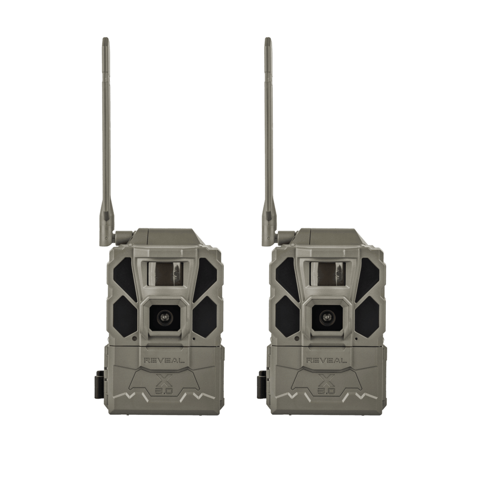Tactacam Reveal X 3.0 Cellular Trail Camera Low-Glow 1080P Video 2-Pack